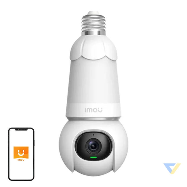 2in1 Bulb and 360° Outdoor Camera WiFi IMOU Bulb Cam 5MP IP cameras