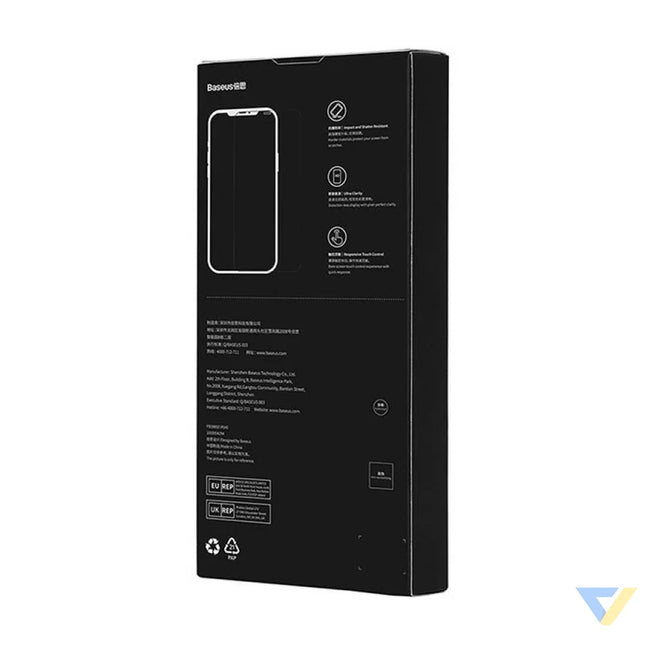 2x Baseus Crystal Tempered Glass 0.3mm for iPhone X/XS For smartphones