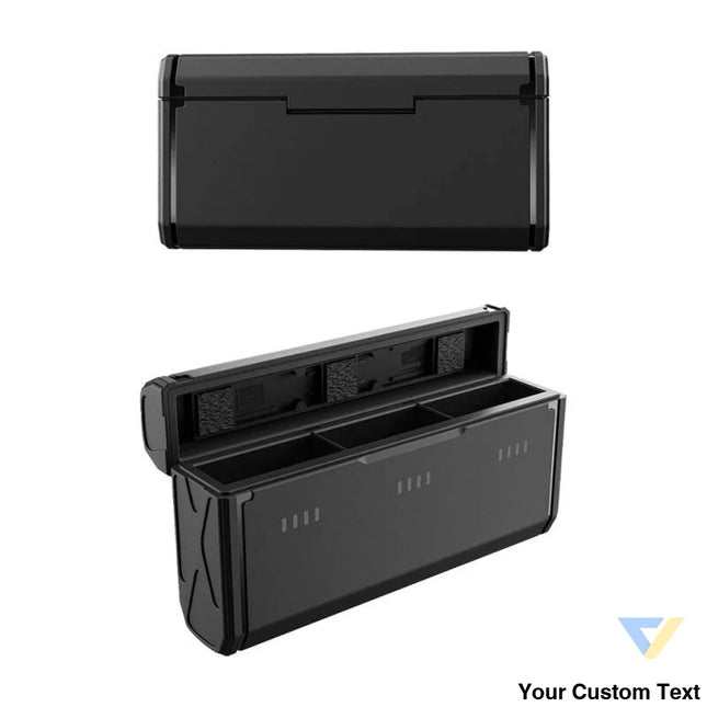 3 channel Pocket multi function charging box TELESIN for GoPro Hero 9 / 10 / 11 / 12 For sports cameras