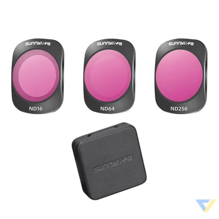 3 filters ND16 + ND64 + ND256 Sunnylife for Pocket 3 For sports cameras