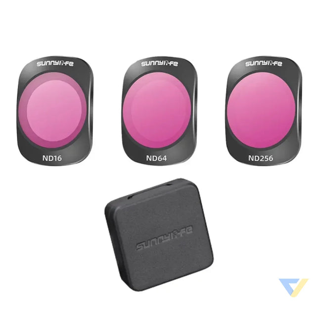 3 filters ND16 + ND64 + ND256 Sunnylife for Pocket 3 For sports cameras