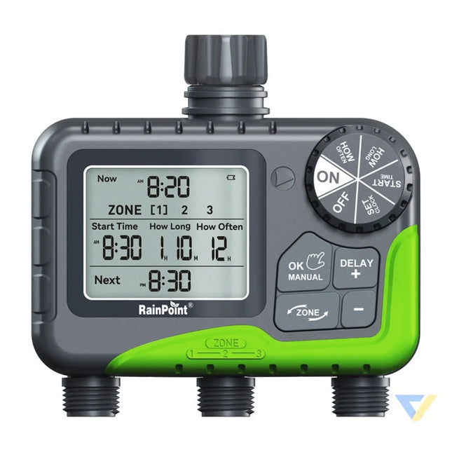 3 Zone Hose Timer RainPoint ITV305 Irrigation systems