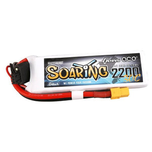 Gens Ace G-Tech Soaring 2200mAh 7,4V 30C 2S1P XT60-batteri