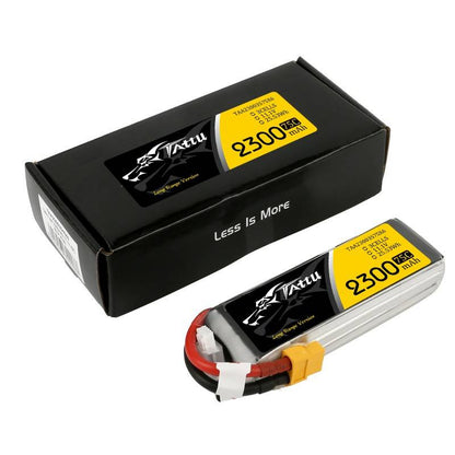 Batteripaket TATTU 2300mAh 11.1V 75C 3S1P Lipo med XT60