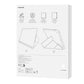 Baseus Minimalist Series IPad 10.2" skyddsfodral (grå)