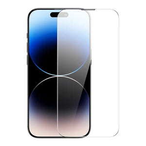 Härdat glas Baseus Corning för iPhone 14 Pro med inbyggt dammfilter