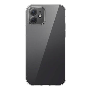 Transparent fodral och härdat glas set Baseus Corning för iPhone 12