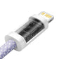 USB-C kuni Lightning kaabel Baseus Dynamic 2 seeria 20W 2m (lilla)