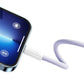 USB-C kuni Lightning kaabel Baseus Dynamic 2 seeria 20W 2m (lilla)