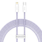 USB-C kuni Lightning kaabel Baseus Dynamic 2 seeria 20W 2m (lilla)