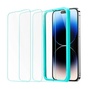 Karastatud klaas ESR iPhone 14 Pro jaoks 1 tk. (läbipaistev)