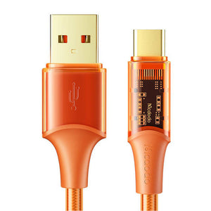 USB-C kabelis Mcdodo CA-3150, 6A, 1.8m (oranžs)