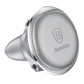 Magnetiskt luftventilbilfäste Baseus med kabelklämma (silver)