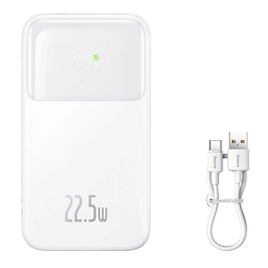 Powerbank Baseus Comet 10000mAh, 22.5W (white)