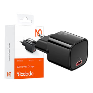PD lādētājs McDodo CH-4021 20W Nano sērija (melns)