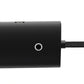 HUB-sovitin 4-porttinen USB-C Baseus OS-Lite 25cm (musta)