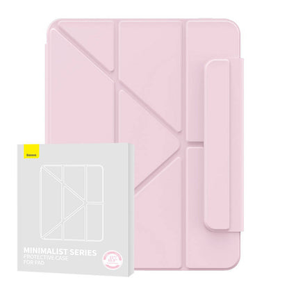 Magnetiskt fodral Baseus minimalist för Pad Pro 11" (2018/2020/2021/2022) (babyrosa)