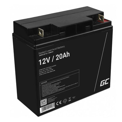 Laetav aku AGM VRLA Green Cell AGM10 12V 20Ah (muruniiduki, paadi, mootori, käruga)
