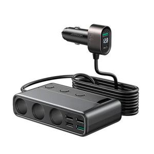 Bil-laddare JOYROOM JR-CL06 Multi-Port (svart)