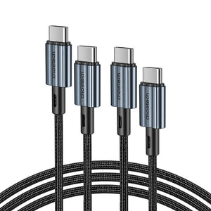 USB-C uz USB-C kabelis Choetech XCC-1014, PD 60W 1.2m (melns)