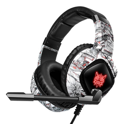 Gaming hovedtelefoner ONIKUMA K19 Camou White