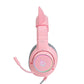 ONIKUMA K9 Pink RGB Gaming Hovedtelefoner