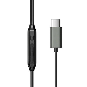 Kablede øretelefoner Joyroom JR-EC06, Type-C (Grå)