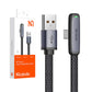 USB uz USB-C kabelis Mcdodo CA-3340 6A 90 grādu 1.2m