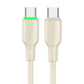 USB-C uz USB-C kabelis Mcdodo CA-4770 65W 1.2m (bēšs)