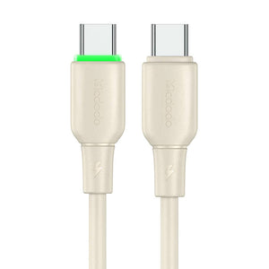 USB-C uz USB-C kabelis Mcdodo CA-4770 65W 1.2m (bēšs)