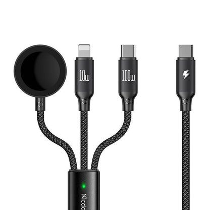 USB-C 3in1 kabelis Mcdodo CA-4940 USB-C, Lightning, Apple Watch