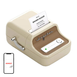 Kaasaskantav sildiprinter Niimbot B21 (Kreem)