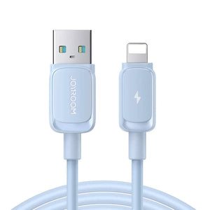 Kabel S-AL012A14 2,4A USB til Lightning / 2,4A/ 1,2m (blå)
