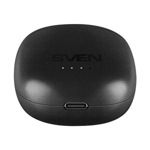 Trådlösa hörlurar med mikrofon SVEN E-717BT (svart