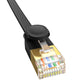 Baseus Cat 7 UTP Ethernet RJ45 Cable Flat 2 m black