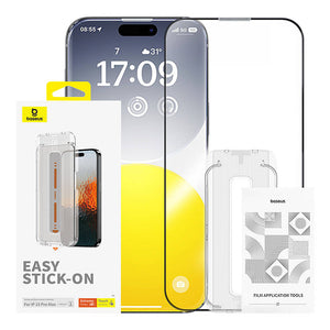 Integritetsskydd Härdat Glas Baseus Sapphire iPhone 15 ProMax