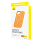 Magnetiskt mobilskal för iPhone 15 Baseus Fauxther-serien (Orange)