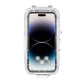 Plastic waterproof phone case Puluz for iPhone 14 Plus/Pro Max/13 Pro Max/12 Pro Max/11 Pro Max (white)