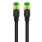 Braided network cable cat.8 Baseus Ethernet RJ45, 40Gbps, 2m (black)