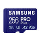 Minneskort Samsung PRO Plus micro SDXC 256 GB U3 A2 V30 (MB-MD256SB/WW)