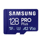 Minneskort Samsung PRO Plus micro SDXC 128 GB U3 A2 V30 (MB-MD128SB/WW)