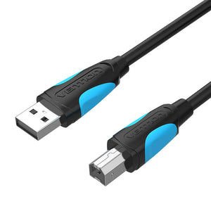 USB 2.0 A to USB-B printer cable Vention VAS-A16-B100 1m Black