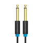 Audio Cable TS 6.35mm Vention BAABF 1m (black)