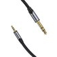 Kabel Audio 3,5 mm TRS til 6,35 mm Vention BAUHH 2m Grå