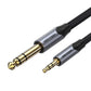 Kabel Audio 3,5 mm TRS til 6,35 mm Vention BAUHH 2m Grå