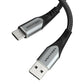 Cable USB 2.0 A to Micro USB Vention COAHD 3A 0,5m gray