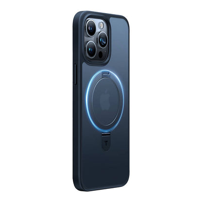 Torras telefoniümbris UPRO Ostand Matte iPhone 15 PRO jaoks (must)