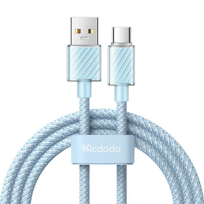 Kabelis USB-A uz USB-C Mcdodo CA-3654, 100W, 2m (zils)