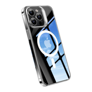Torras telefoniümbris UPRO Lstand Clear-Mag iPhone 15 PRO jaoks (läbipaistev)