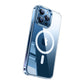 Torras telefono dėklas Diamond Clear-Mag skirtas iPhone 15 PRO (permatomas)
